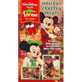 Walt Disney World at Home for Kids: Holiday Crafts and Treats [VHS]