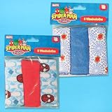 SPIDERMAN & FRIENDS 3-PACK WASH CLOTHS