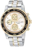 Seiko Men's SNAB62 Alarm Chronograph Two-Tone Watch