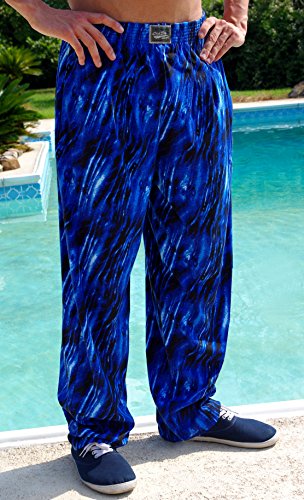 California Crazee Wear Blue Tide Pants