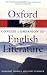 The Concise Oxford Companion to English Literature (Oxford Paperback Reference)