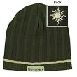 Godsmack Green Ribbed Knit Hat