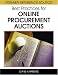 Best Practices for Online Procurement Auctions (Premier Reference Source)