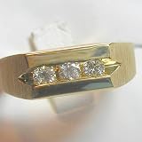 14K Man's Diamond Ring