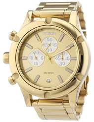 Nixon A354-2219 Ladies Camden Chrono Gold Watch