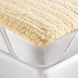 Finest Wool Fleece Mattress Pad - XL Twin Natural