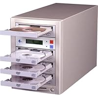 EZ-DUPE 3-Bay DVD/CD 24X Duplicator GS3SOB