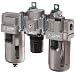 SMC AC Series 3 Piece Filter/Regulator/Lubricator