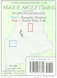 Rangely--Stratton Baxter Park--Katahdin (T): Maine Mountain Guide Map