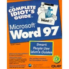 The Complete Idiot's Guide to Microsoft Word 97 (Complete Idiot's Guide to...)