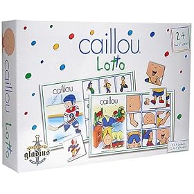 Click here to buy Caillou Lotto Game.