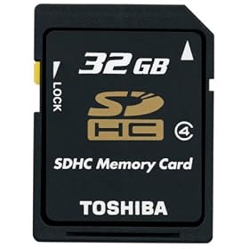 ���� SDHC �J�[�h 32GB Class4 Toshiba SD-K32GR5W�@�C�O�p�b�P�[�W�i