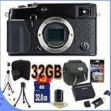 Fujifilm X-Pro 1 16MP Digital Camera with APS-C X-Trans CMOS Sensor (Body Only) + 32GB SDHC Card + Card Reader + Tripod + Case +More!!!!!