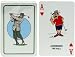 Comical Golf Playing Cards Set of Two