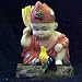 Buddah Boy Conversing with Rooster