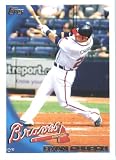 2010 Topps Baseball Card #223 Ryan Church Atlanta Braves - Mint Condition - Shipped In Protective ScrewDown Display Case!