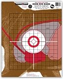 Life Size Deer Vitals - Gun & Bow Paper Hunting Shooting Targets 15x19 Inches