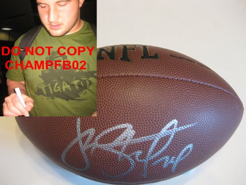 JOE STALEY,SAN FRANCISCO 49ERS,SIGNED,AUTOGRAPHED,NFL FOOTBALL,WITH PROOF + COA