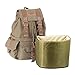 koolertron Canvas DSLR SLR Camera Shoulder Bag Backpack Rucksack Bag With Waterproof Rain Cover For Sony Canon Nikon Olympus