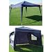 10 x 10 BLUE Palm Springs EZ Pop Up Canopy w/Walls