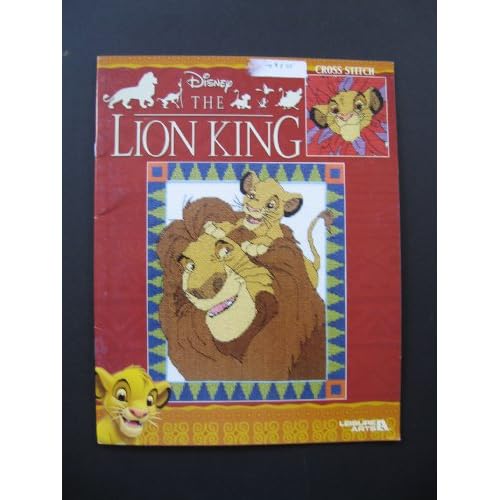 Disney The Lion King Counted Cross Stitch Patterns Leisure Arts 3559