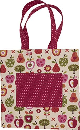 Handstand Kitchen Child's 100% Cotton 'An Apple a Day' Book Tote Bag