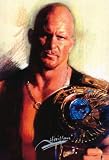 Stone Cold Steve Austin Holding Belt Sports Poster Print - 11 X 17