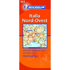 Italy Northwest REGIONAL 561 map (Michelin Regional Maps)