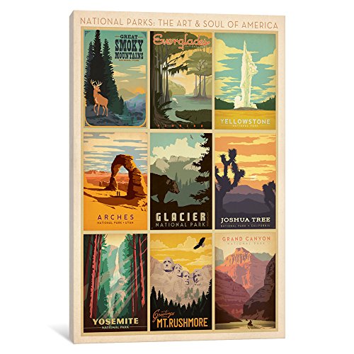 Icanvasart adg79 national park collection by anderson d…