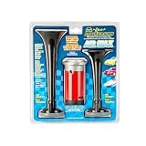 Wolo 402 12 Volt Air Max Black Plastic Dual Trumpet Air Horn Kit