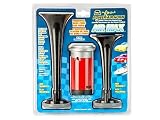 Wolo 402 12 Volt Air Max Black Plastic Dual Trumpet Air Horn Kit