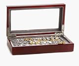 Cufflinks Case in Mahogany for 20 sets
