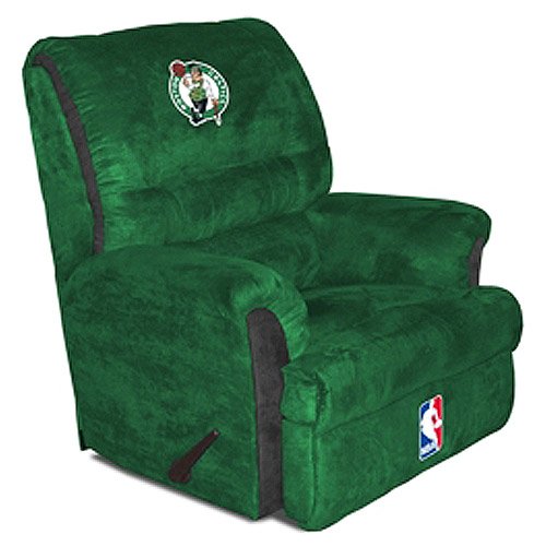 Buy Boston Celtics NBA Team Logo Big Daddy Recliner by Baseline Sports