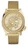 Marc Ecko Men's E20043G1 Gold-Tone Mesh Bracelet Watch