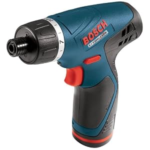 Bosch PS20-2 Litheon 10.8-Volt Lithium-Ion Pocket Driver with 2 Batteries by Bosch
