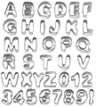 Wilton Fondant Alphabet Number Cookie Cutter Cut Outs, Set of 37