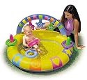 Pool Planschbecken Babypool Swimmingpool aufblasbar 109 cm mit Sternchen