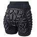 Soared 3D Protection Hip Butt EVA Paded Short Pants Protective Gear Guard Impact Pad Ski Ice Skating Snowboard Black XL