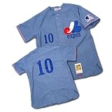 Montreal Expos Authentic 1969 Rusty Staub Road Jersey by Mitchell & Ness