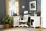 Homelegance Hanna Corner Desk White-Homelegance