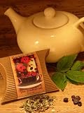 Salt Spring Tea Viva Blackcurrant Herbal Tea - .95 oz Pouch