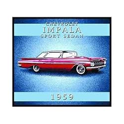 Chevy Impala Cotton Coverlet