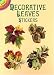 Decorative Leaves Stickers (Dover Little Activity Books)