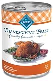 Blue Buffalo Family Favorite Canned Dog Food, Thanksgiving (Pack of 12 12.5-Ounce Cans)