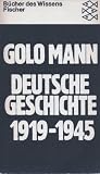 Produkt-Bild: Deutsche Geschichte 1919-1945.