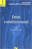 Droit constitutionnel : A jour de la révision de la Constitution