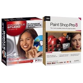 Pinnacle Studio 8.0 & Jasc Paint Shop Pro 8.0
