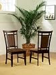 Allspice "Espresso" Dining Chair, 18-1/2" Seat Height - 2 pcs in 1 carton By Powell Furniture