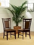 Allspice "Espresso" Dining Chair, 18-1/2" Seat Height - 2 pcs in 1 carton By Powell Furniture