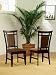 Allspice "Espresso" Dining Chair, 18-1/2" Seat Height - 2 pcs in 1 carton By Powell Furniture
